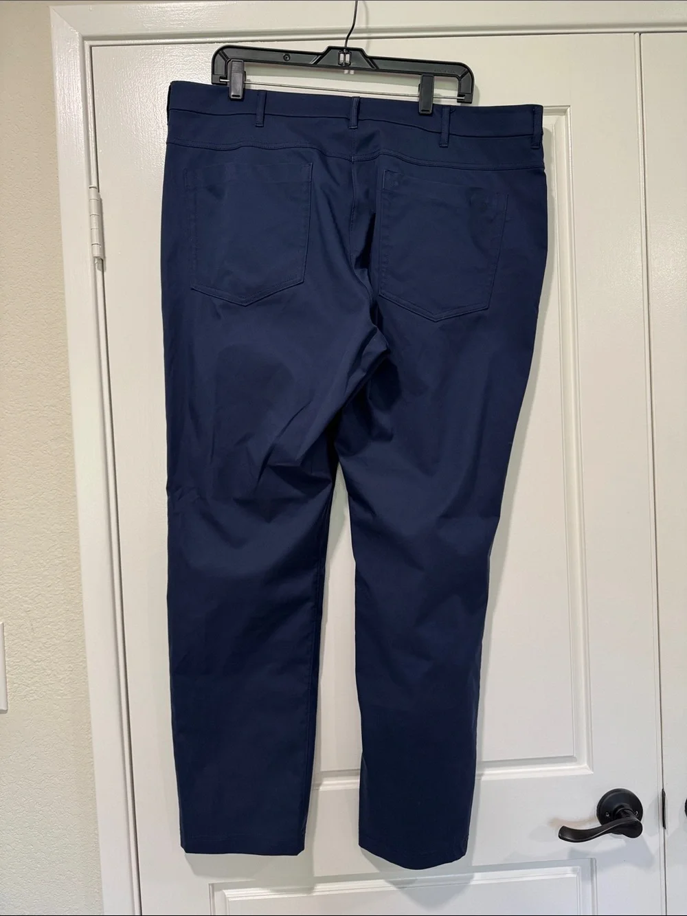 Men's Navy 5 Pocket Pants
